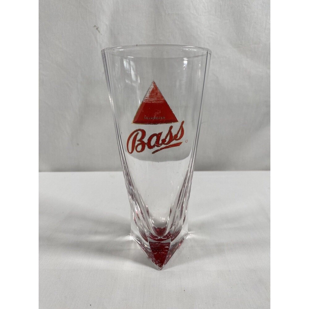 Bass Triangle Bottom Beer Glass Bar Ware